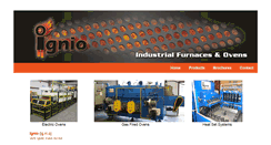Desktop Screenshot of igniosystems.com